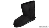 Mens Black Sheepskin Boot