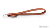 Leather Keychain Loop - Rust