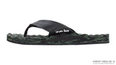 Holoholo - Gerry Lopez Black/Green Rubber Signature Sandal