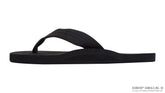 The Cloud - Soft Rubber Top Black Polyester Strap