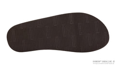 Premier Dark Brown Leather Single Layer Arch Cross Strap