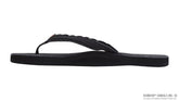 Flirty Braidy Black Hemp Single Layer w\Braid