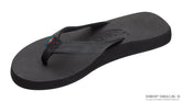 The Cottons - Soft Rubber Topsole Black Tapered Strap