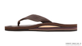 Classic Mocha Leather Double Layer Arch