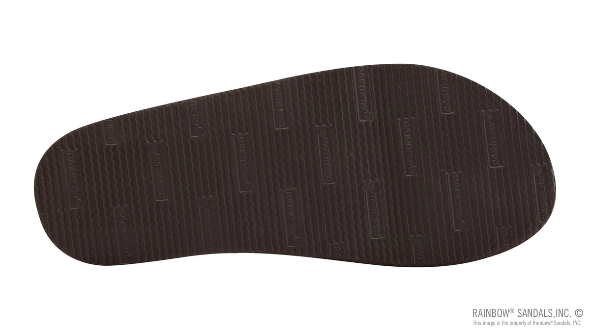 Premier Dark Brown Leather Single Layer Arch Cross Strap