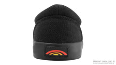 Men's Drifter Black Hemp Low Top Rubber Sole