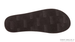 Flirty Braidy Double Layer Dark Brown Leather w/ Braid